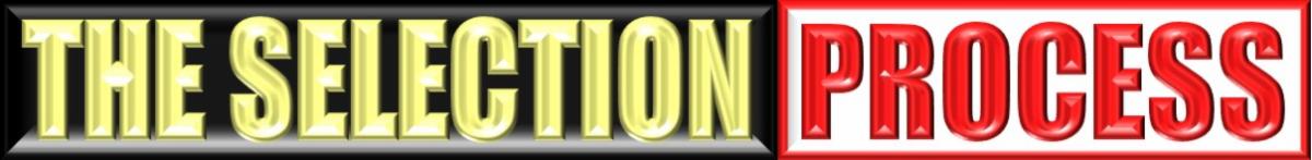 THE SELECTION PROCESS